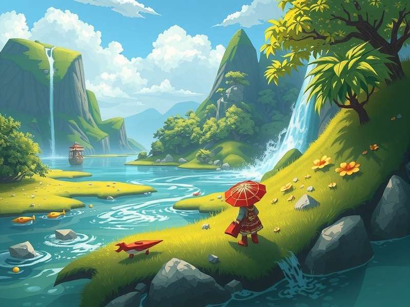 Mystic Leaf Adventure Narrative - Leaf Guardian Confronting the Dark Thorne